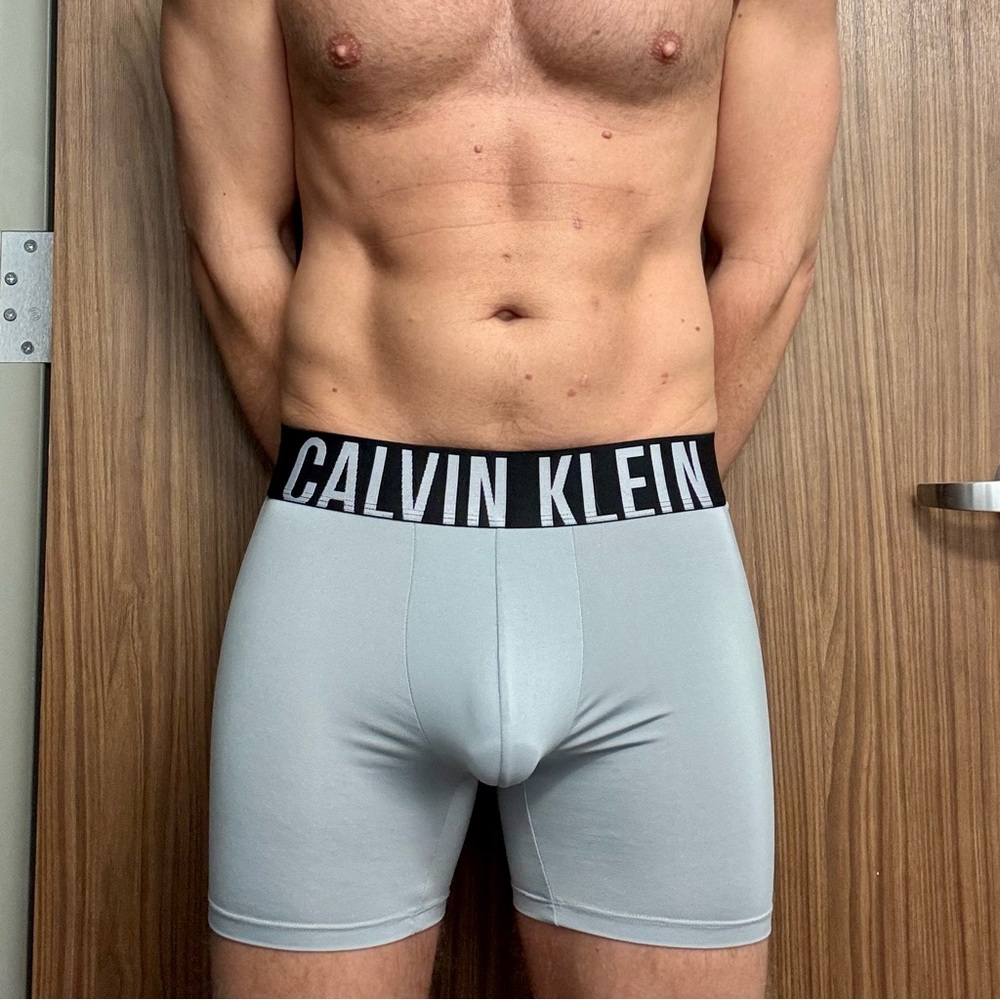 Calvin Klein Intense boxer brief | light gray | med
